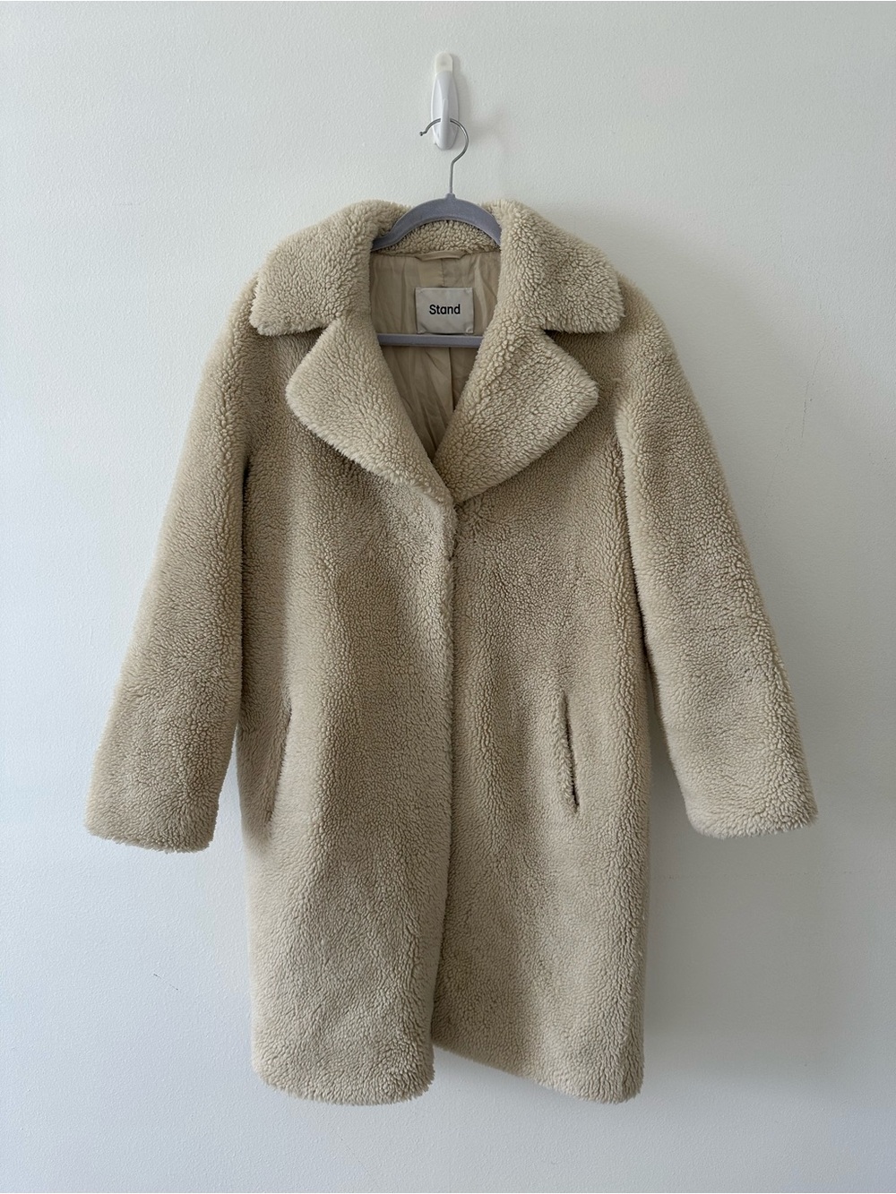 Beige Teddy Coat